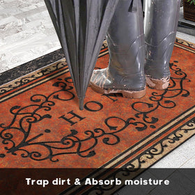 MTOUOCK large-entryway mat provides expansive coverage for busy doors