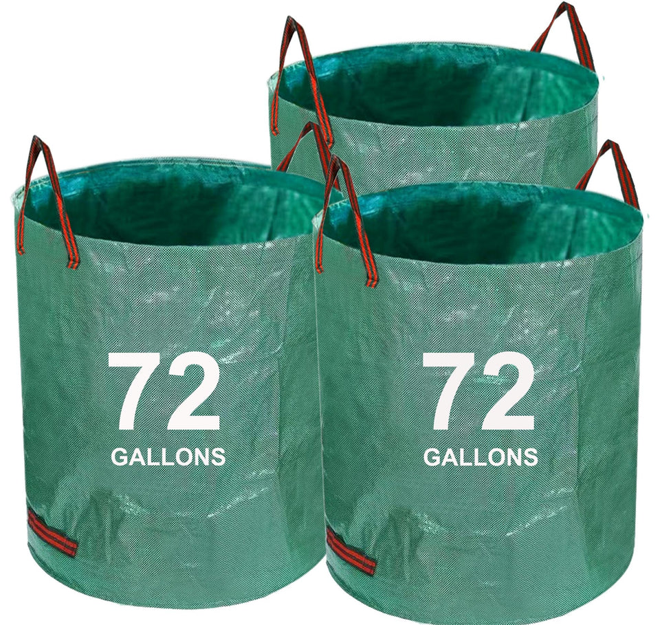 MTRSOCHO 72-gallon garden waste bag with large capacity for leaves and clippings