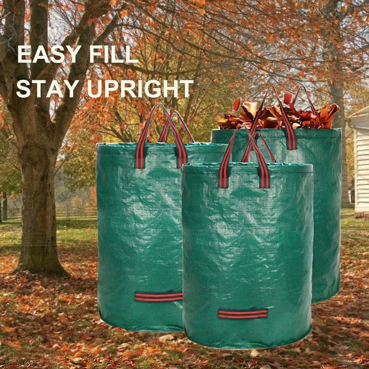 MTRSOCHO collapsible-design bag folds flat for compact storage when not in use