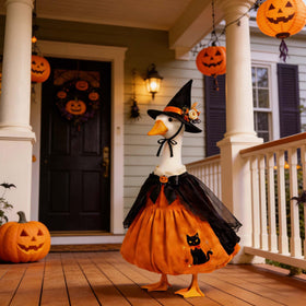 Mtsebmves Goose wings provide complete accessory coverage for a full costume look.