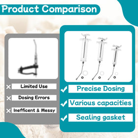 Mtuiewo drench syringe cleaning-disassembly enables quick thorough maintenance after use