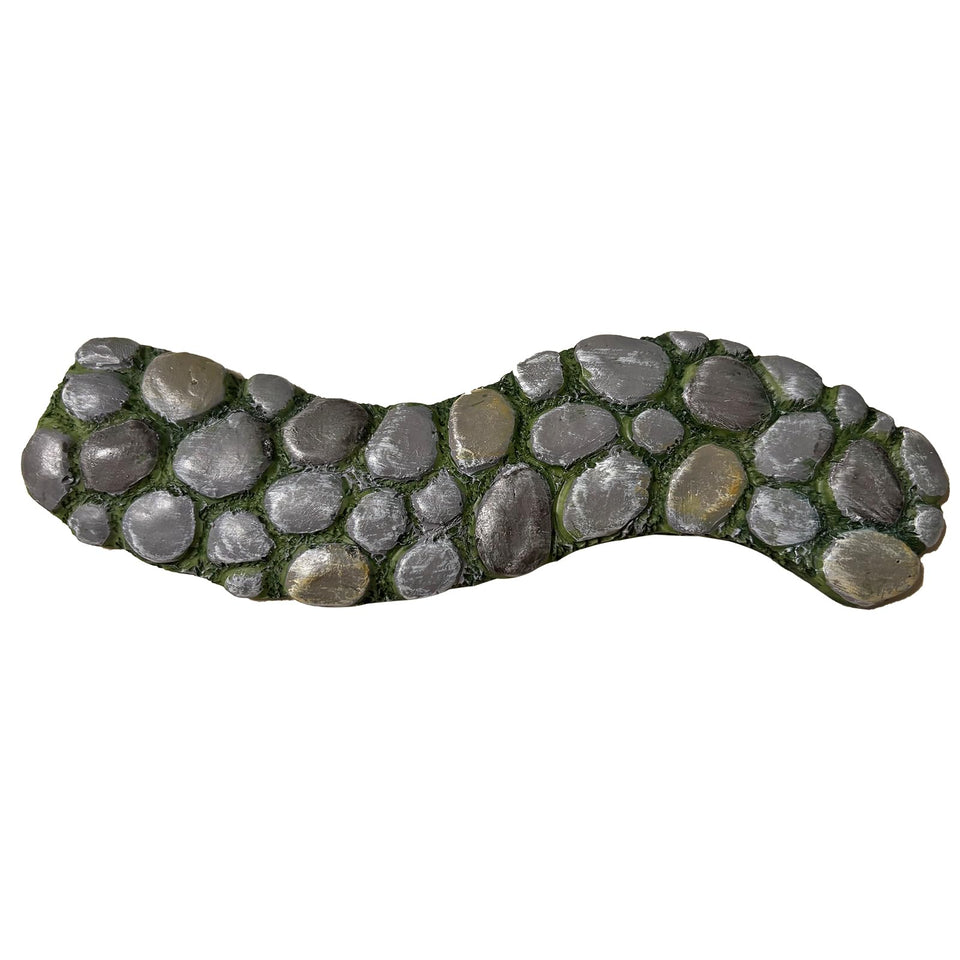 MUAMAX Fairy Garden Pathway with cobblestone texture enhances fairy garden scenes.