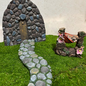 MUAMAX Pathway complements outdoor fairy houses.