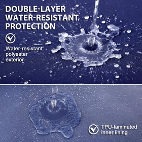 MuaMelop fabric texture close-up with durable, fade-resistant coating