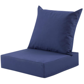MuaMelop seat cushion 24x24 for patio seating with plush comfort.