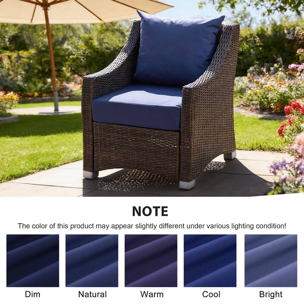 MuaMelop removable covers with hidden zippers simplify cleaning.