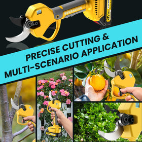 MuatCtarom pruning shears in use during garden pruning task