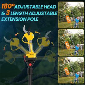 MuatCtarom two gear settings enable precise small and large branch cuts