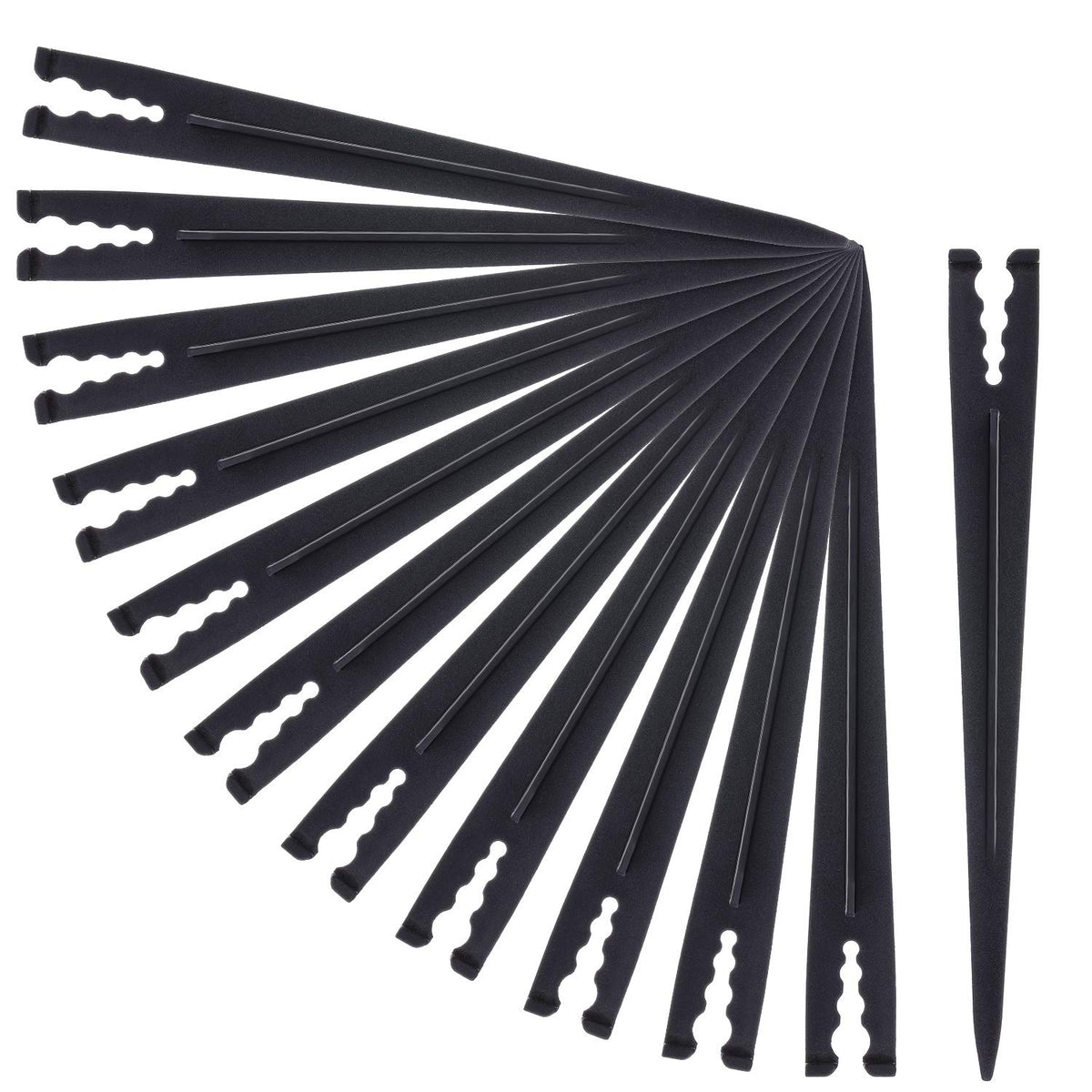 Mudder 90pcs stake ground insertion keeps hoses steady for reliable drip delivery.