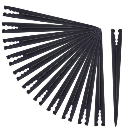 Mudder 90pcs stake ground insertion keeps hoses steady for reliable drip delivery.