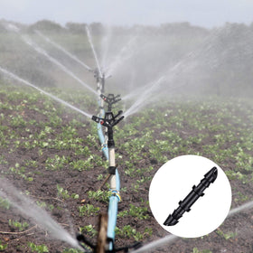 Mudder garden irrigation fittings for greenhouse and patio setups