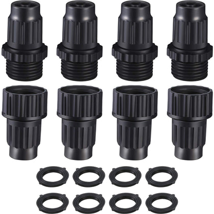 Mudder garden hose repair kit — four sets for quick, leak-free connections.