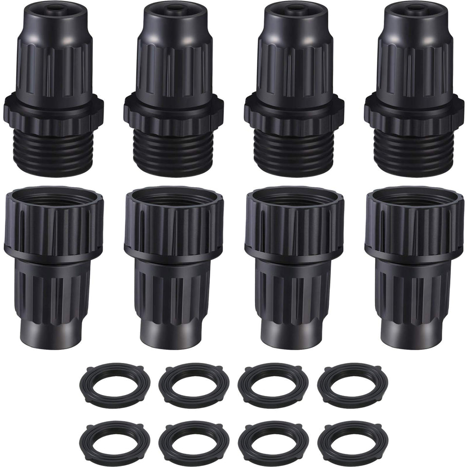 Mudder garden hose repair kit — four sets for quick, leak-free connections.