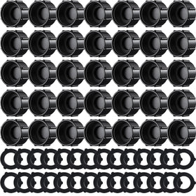 Mudder hose caps 32-piece bundle with gaskets ready to seal ends