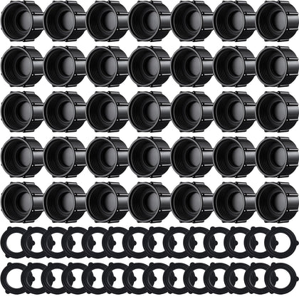 Mudder hose caps 32-piece bundle with gaskets ready to seal ends