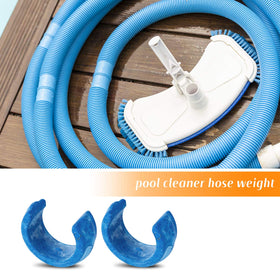 Mudder hose weight prevents floating, promoting continuous cleaning.