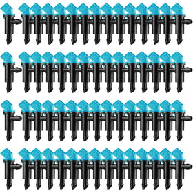 Mudder irrigation flag dripper 4GPH for precise garden watering.