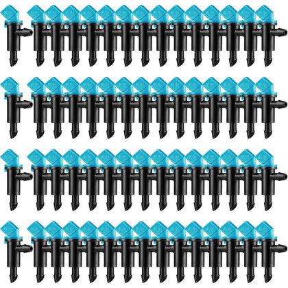Mudder irrigation flag dripper 4GPH for precise garden watering.