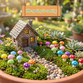 Mudder DIY micro garden accessories for creative landscapes