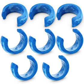 Mudder pool hose weight eight-pack close-up showing sinking weight for better vacuuming.