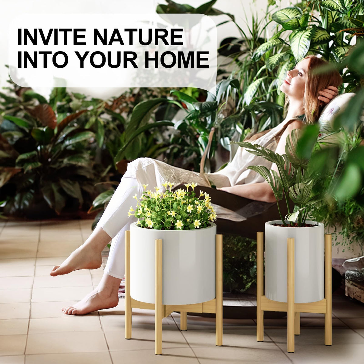 Includes screws and tools for quick assembly with floor protection pads