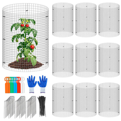 MUDEREK 30Pcs garden protector panels ready for quick assembly and durable pest protection.