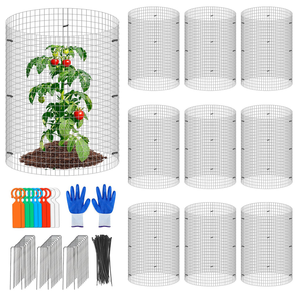 MUDEREK 30Pcs garden protector panels ready for quick assembly and durable pest protection.