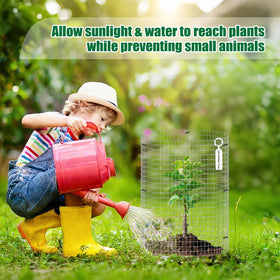 MUDEREK breathable wire mesh design lets sunlight and air reach plants.