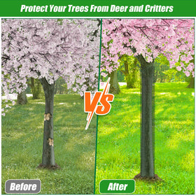 MUDEREK deer and rodent protection for young trees during growth