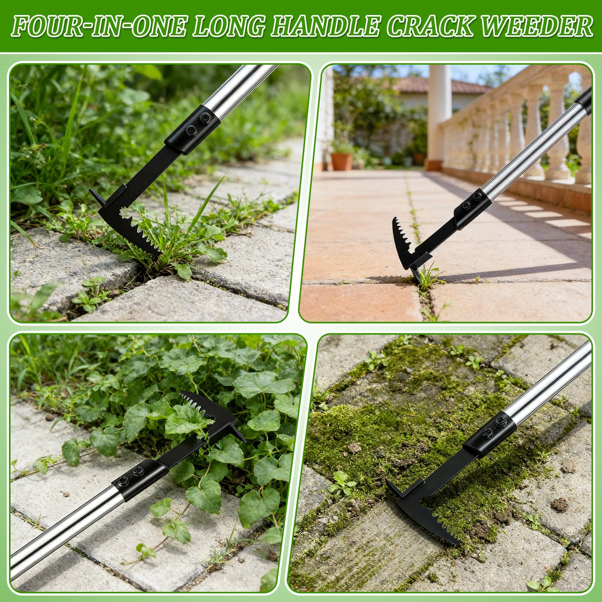 MUDEREK multi-use crevice tool supports soil aeration and light pruning.