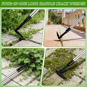 MUDEREK multi-use crevice tool supports soil aeration and light pruning.