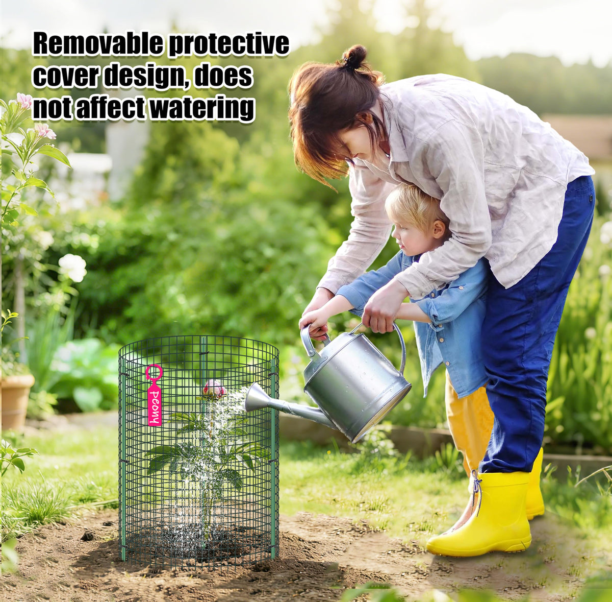 MUDEREK 12x16 inch protector offers room for growth.