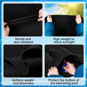 Muderek soft-comfort pool liner pad provides a cushioned surface for walking and play