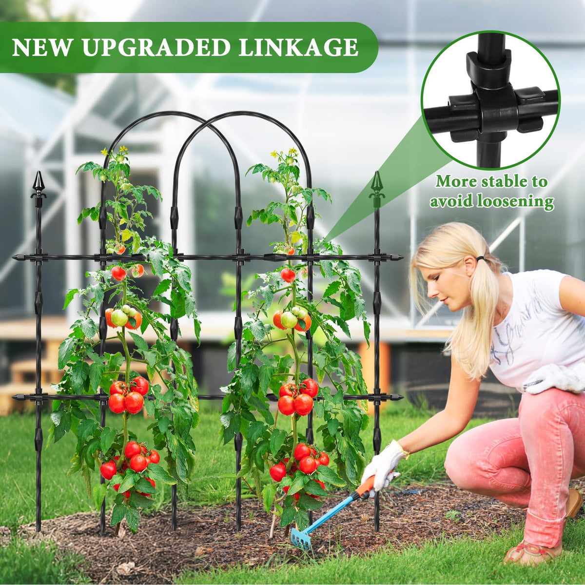 MUDEREK versatile support for ivy, roses, cucumbers and more