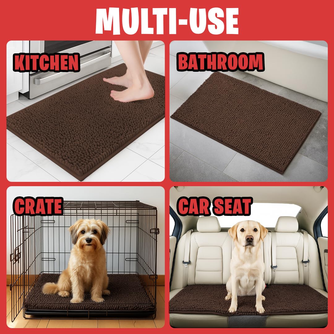 MudGuard Mat is machine washable for easy maintenance and fresh appearance.