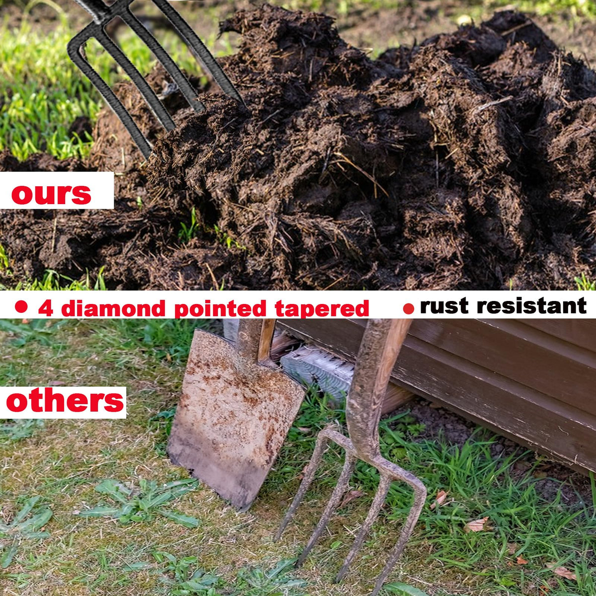 Mujocooker rust-resistant powder coat prevents corrosion during outdoor use.