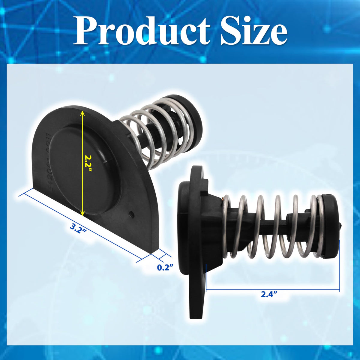 MULAN kit includes essential parts for straightforward installation.