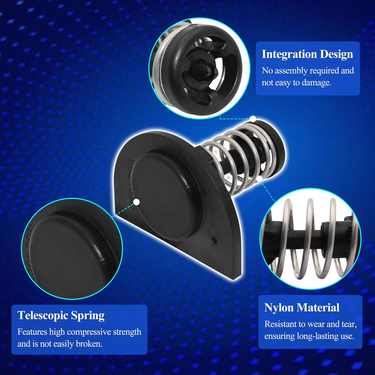 MULAN nylon wear-resistant component offers durable performance.