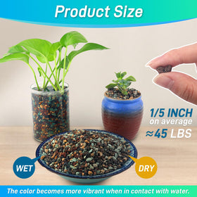Mulctun lava rock for aquarium decor creates natural look while supporting water circulation