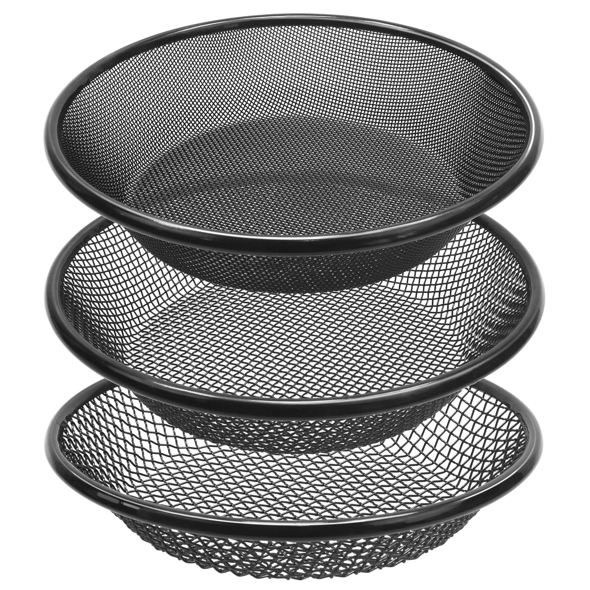 Mulctun soil sifter on 11.8-inch top diameter for stable soil grading.