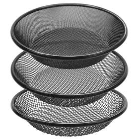 Mulctun soil sifter on 11.8-inch top diameter for stable soil grading.