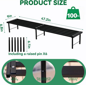 MultirackX assembled layout demonstrates vertical display for space-saving decor