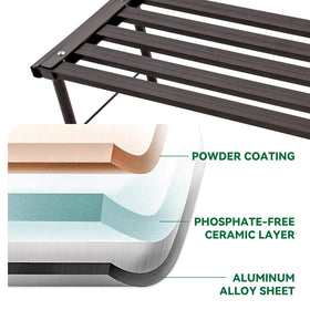MultirackX heavy-duty frame with thickened supports for stability.