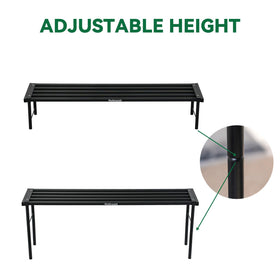 MultirackX display shelf minimalist design highlights durable, modern look.