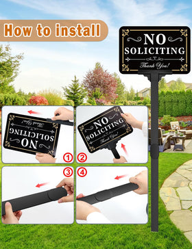 Multiwins front-yard or porch placement for polite deterrence.