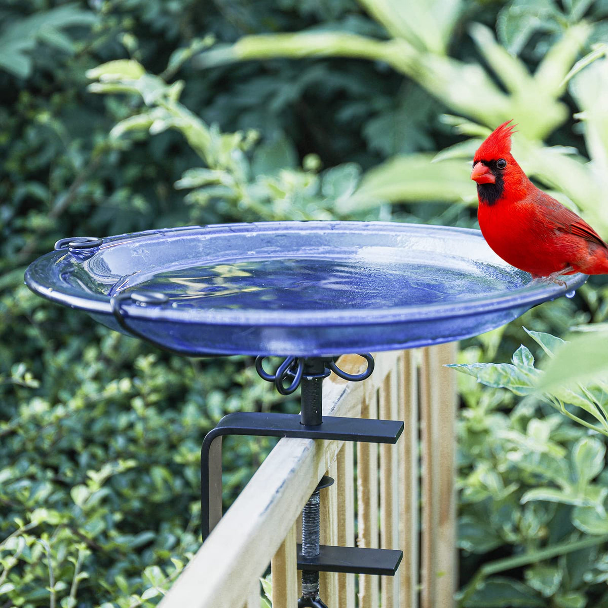 MUMTOP adjustable steel clamp for deck ensures secure tool-free installation