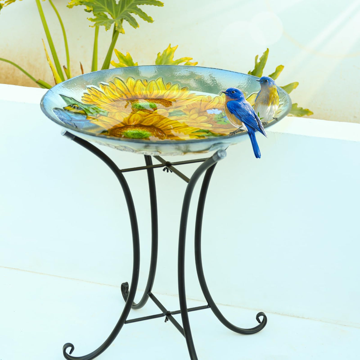 MUMTOP foldable metal stand for easy relocation and storage.