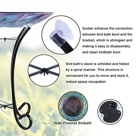 MUMTOP foldable metal stand enables easy relocation and storage.