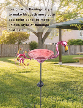 MUMTOP flamingo decor enhances garden ambiance while supporting wildlife