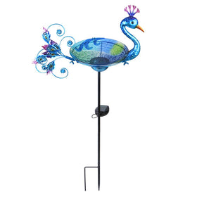 MUMTOP outdoor bird bath base offers stability and easy placement for your garden.